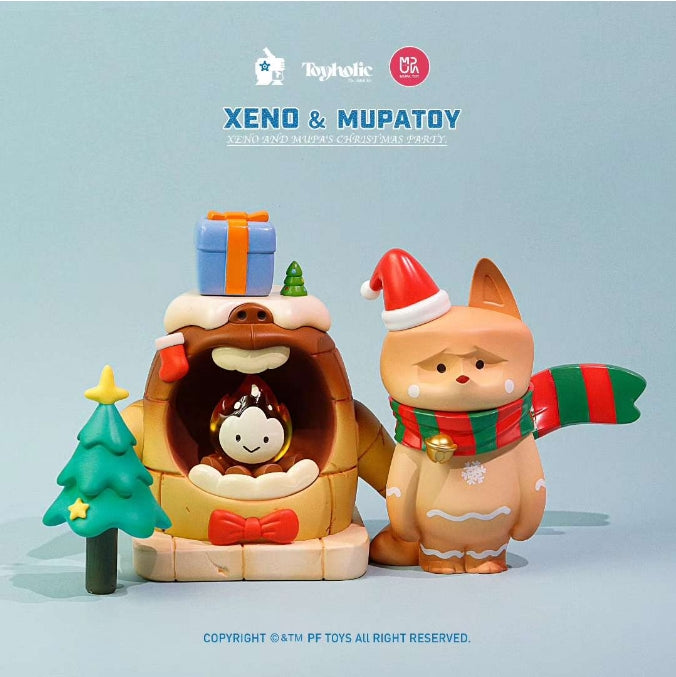 PF TOYS SERIES UJ Fox(Merry Christmas)Art toys