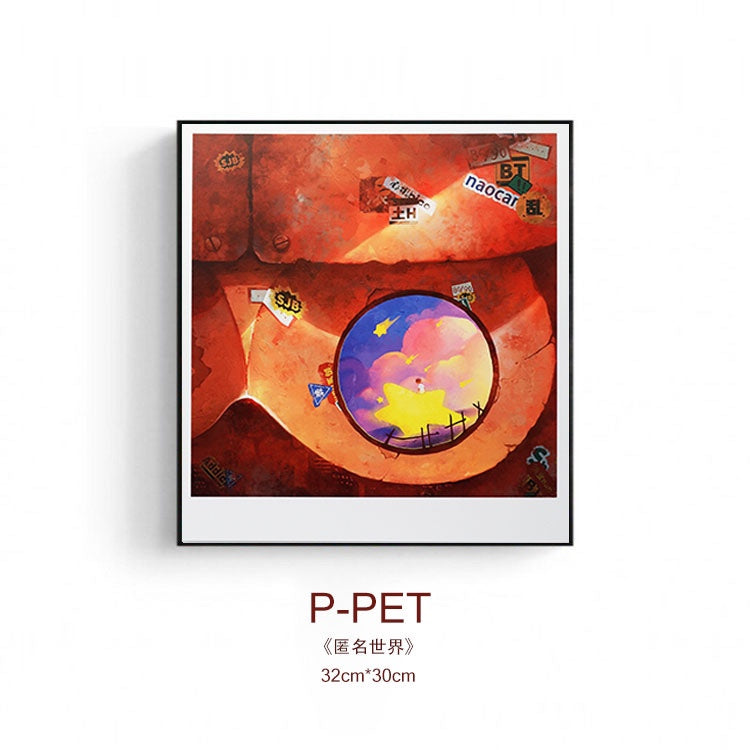 PF TOYS ORIGINAL ART-PRINT Limited Edition--Label