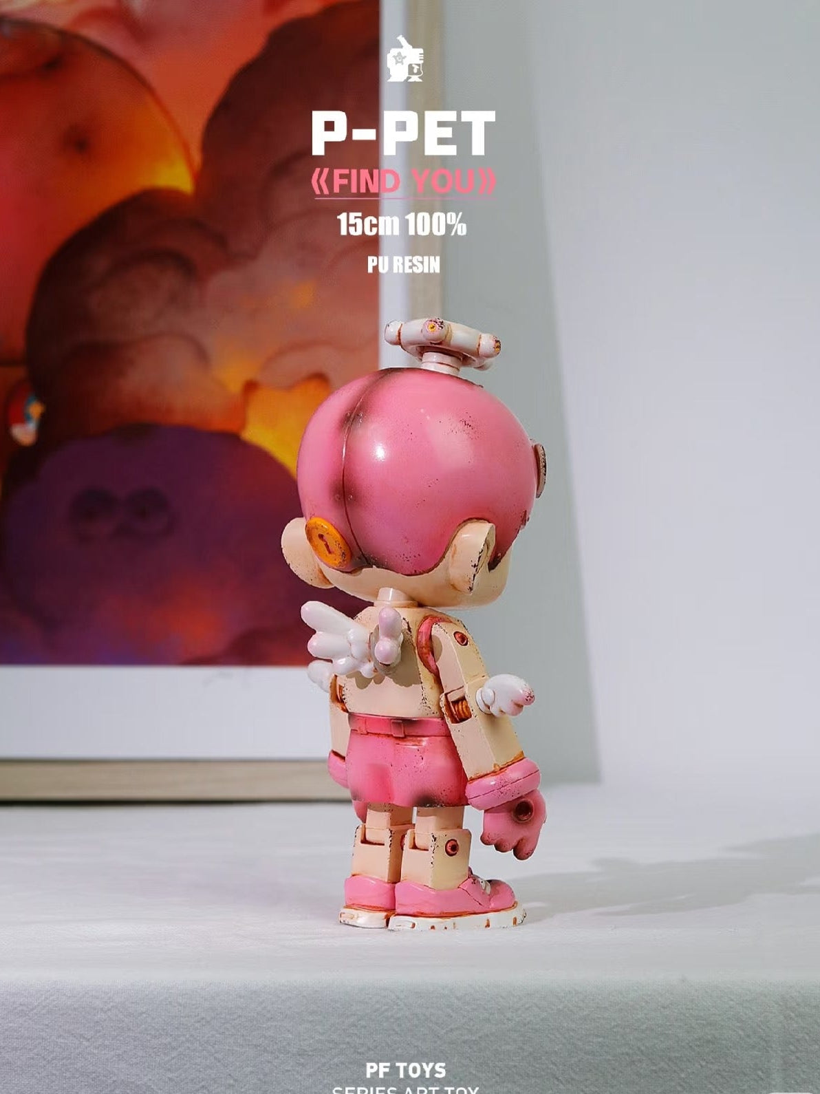 Player PF TOYS SERIES P-PET Find you /Art toys