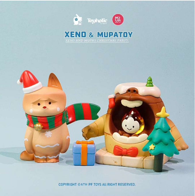 PF TOYS SERIES UJ Fox（Merry Christmas）Art toys