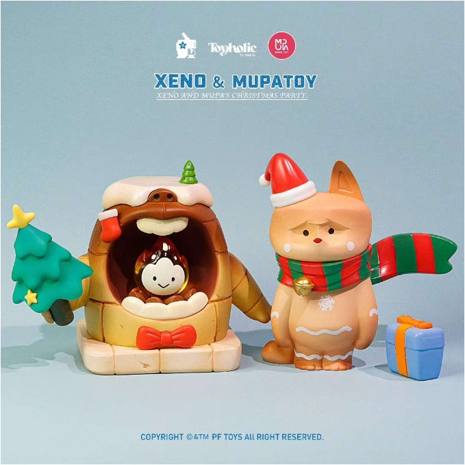 PF TOYS SERIES UJ Fox（Merry Christmas）Art toys