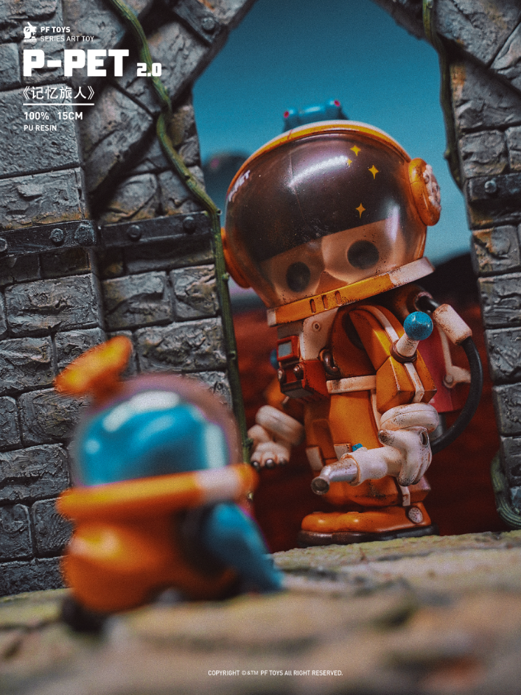 PF TOYS SERIES P-PET Memory traveler Art toys – PF art toys store