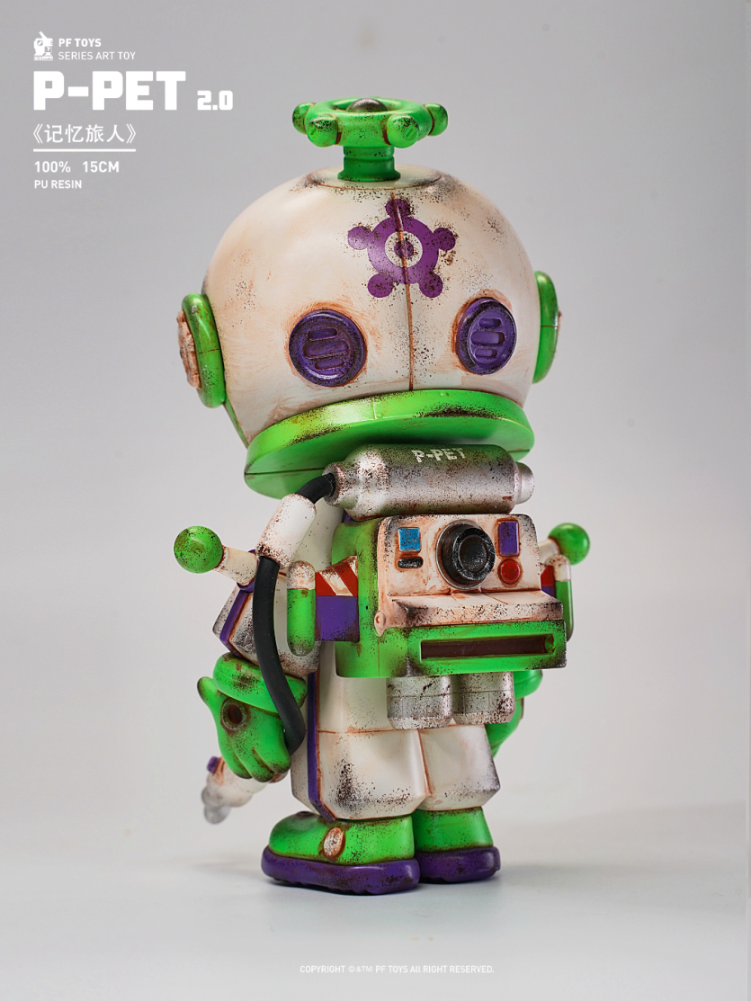 Player PF TOYS SERIES P-PET Memory traveler Buzz  Art toys