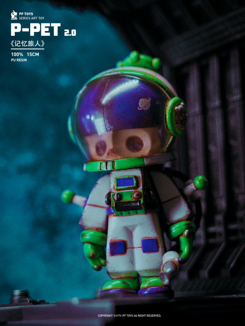 Player PF TOYS SERIES P-PET Memory traveler Buzz  Art toys