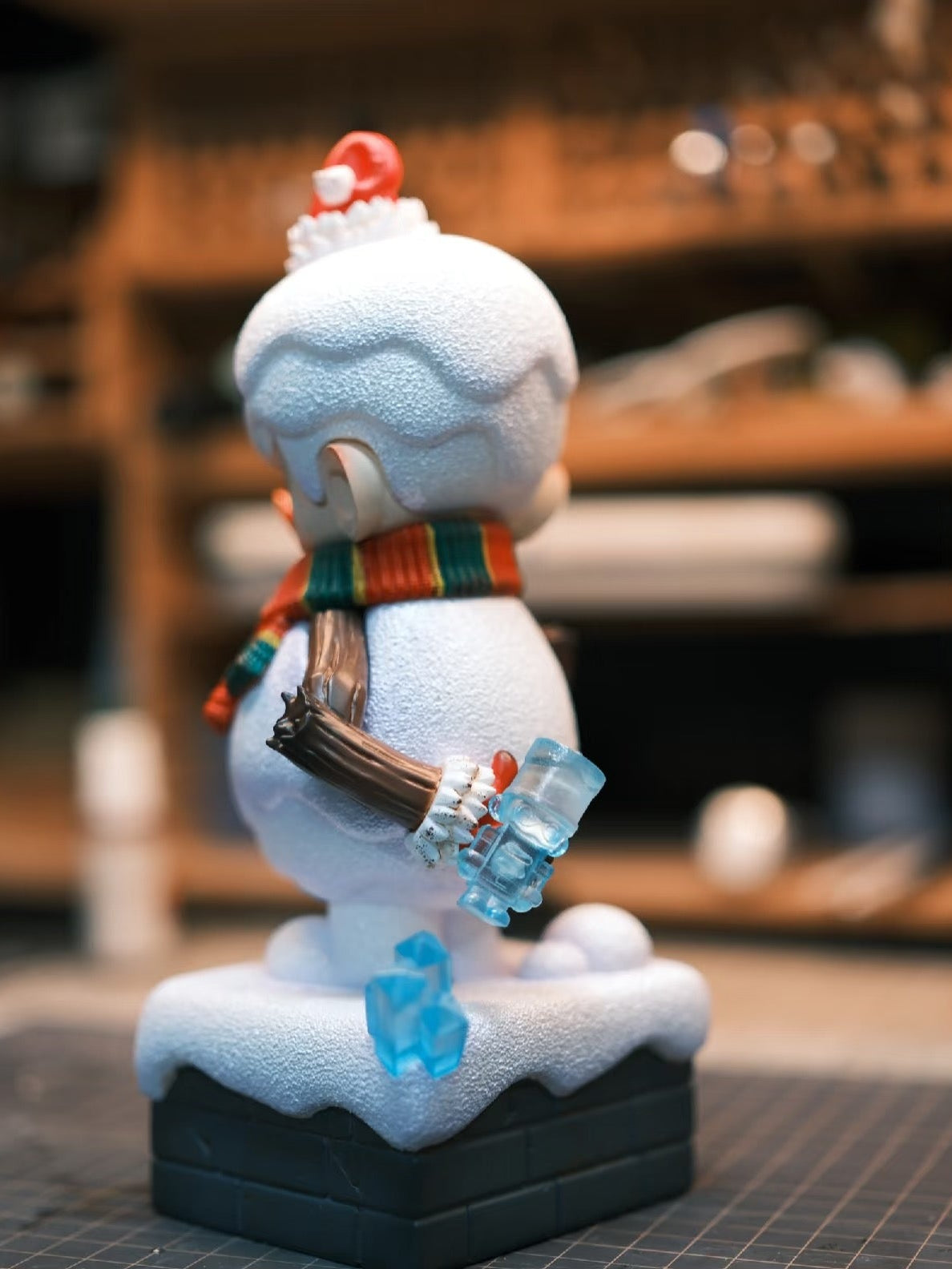 Player PF TOYS SERIES P-PET Snowman /Art toys