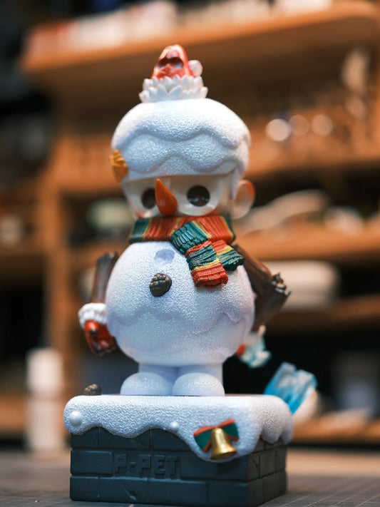 Player PF TOYS SERIES P-PET Snowman /Art toys