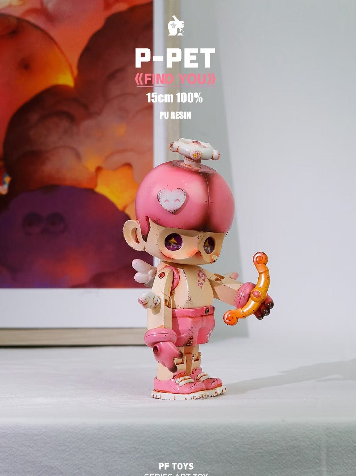 Player PF TOYS SERIES P-PET Find you /Art toys