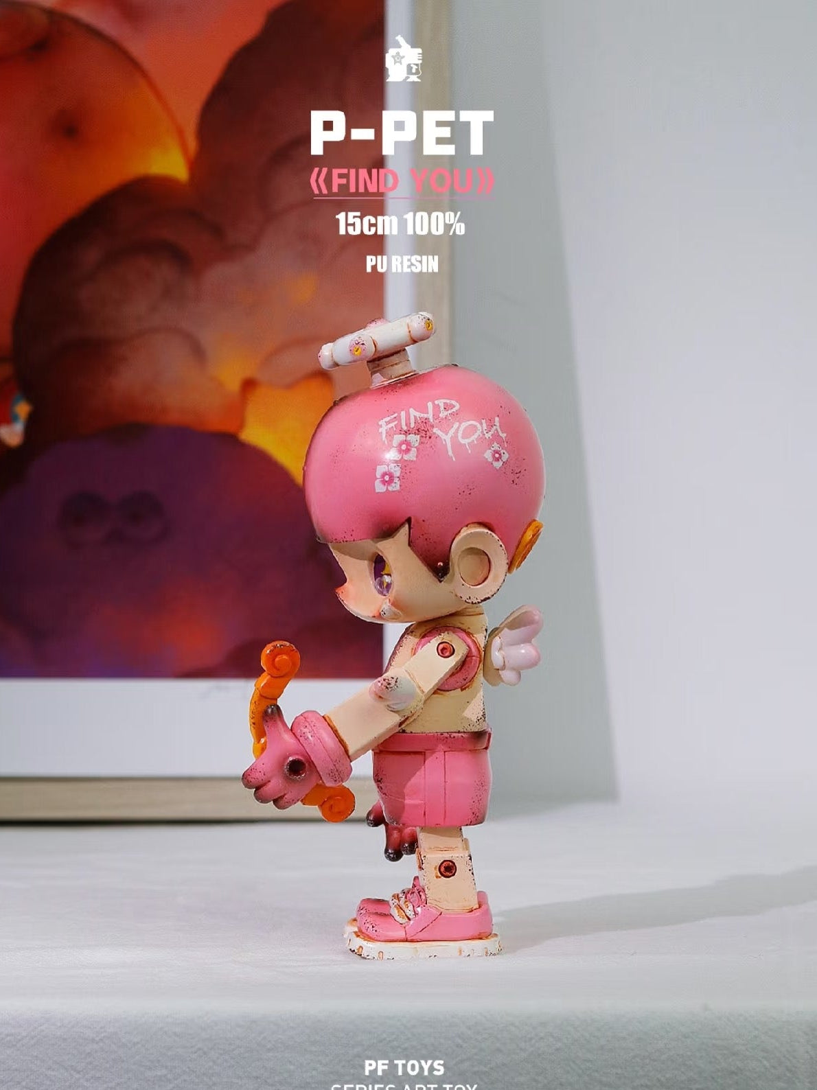 Player PF TOYS SERIES P-PET Find you /Art toys
