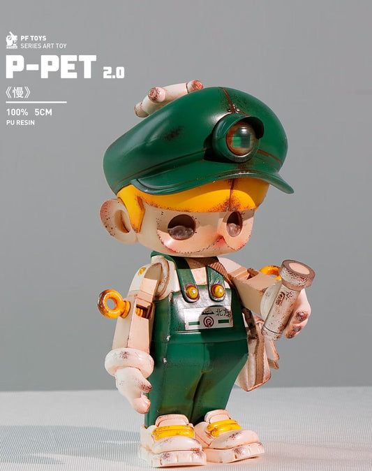 Player PF TOYS SERIES P-PET Trainman /Art toys