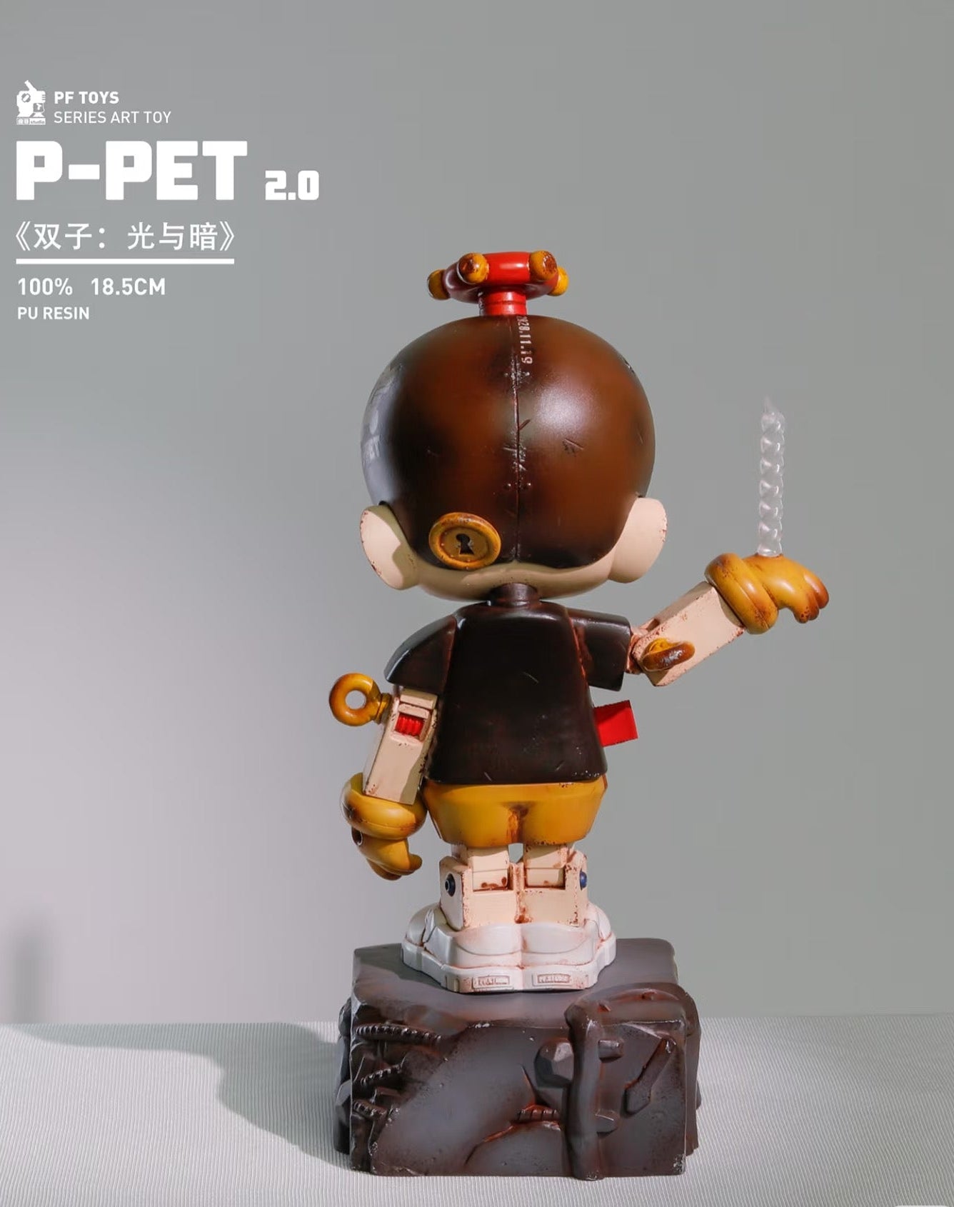 Player PF TOYS SERIES P-PET Twins - Dark /Art toys