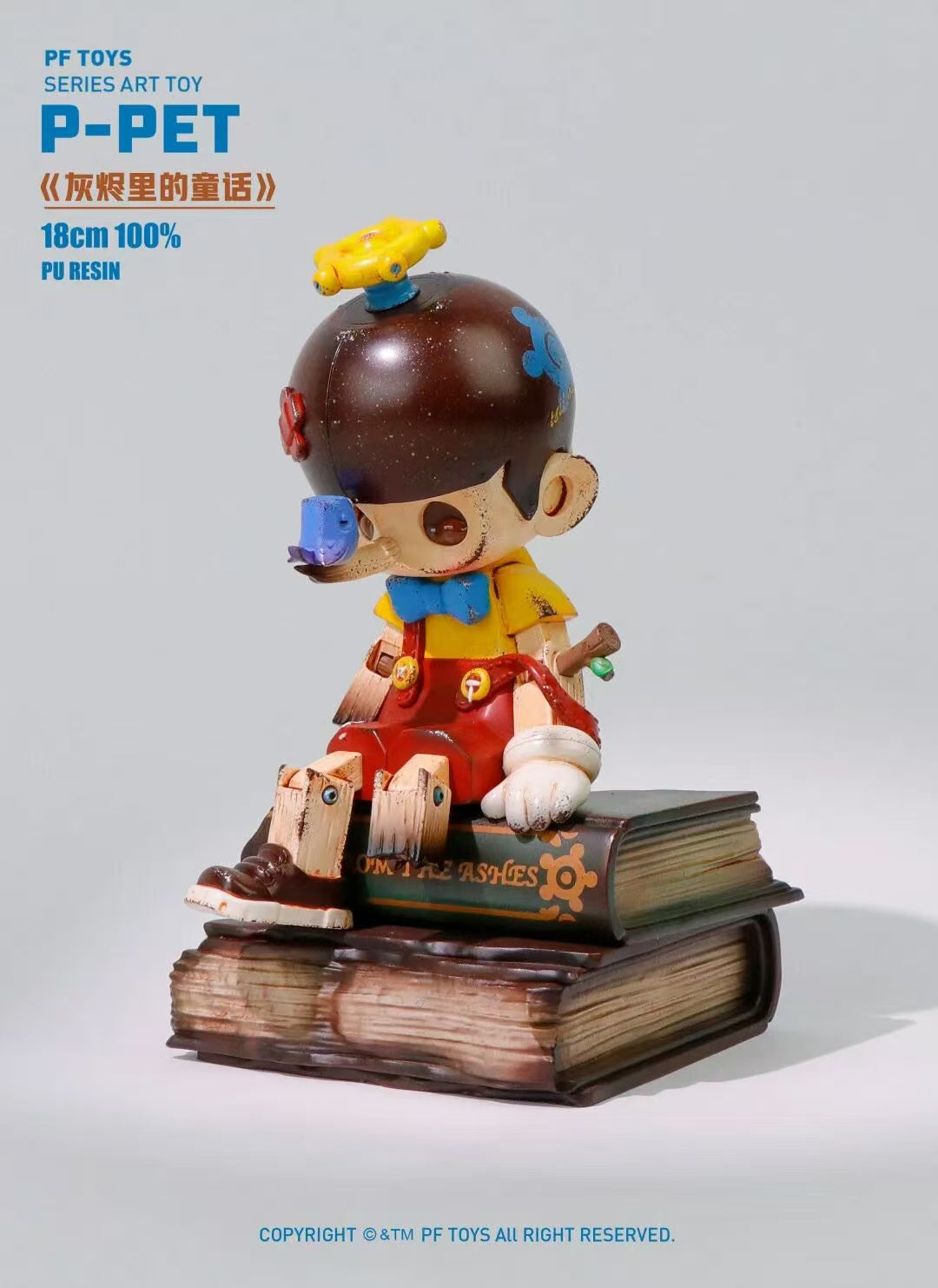 Collector PF TOYS SERIES P-PET  Art toys  Fairy tale in the ashes