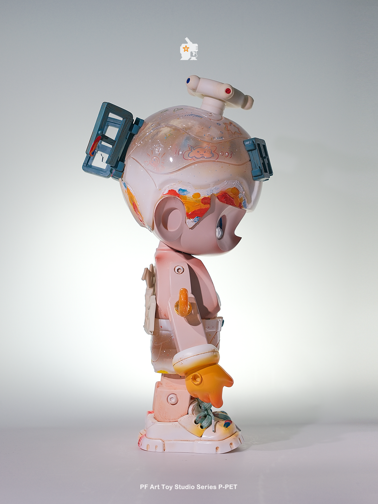 PF TOYS SERIES P-PET 5th Colorful heart /start your dream  /Art toys