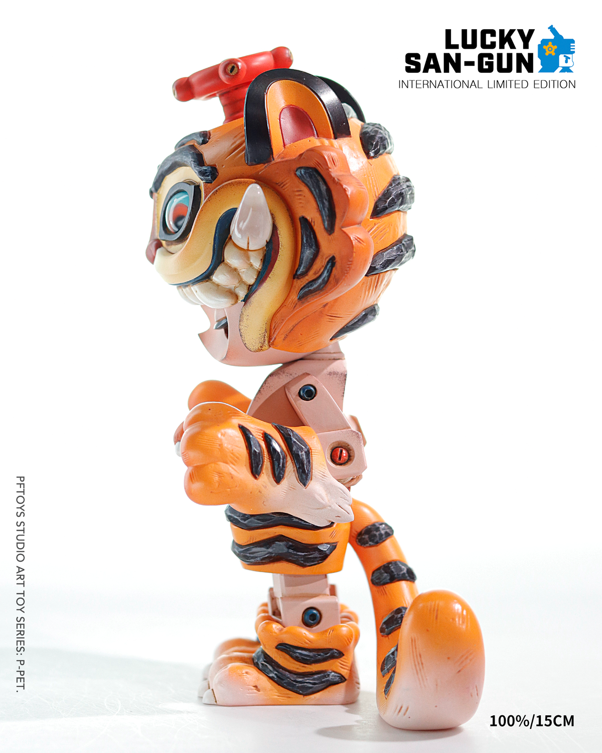 【free shipping】· LUCKY SAN-GUN （TIGER） /Art toys