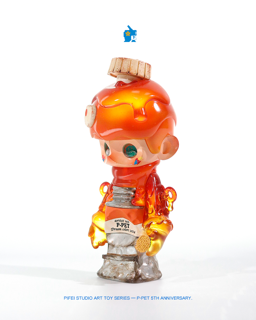 PF TOYS SERIES P-PET Colorful heart /Art toys