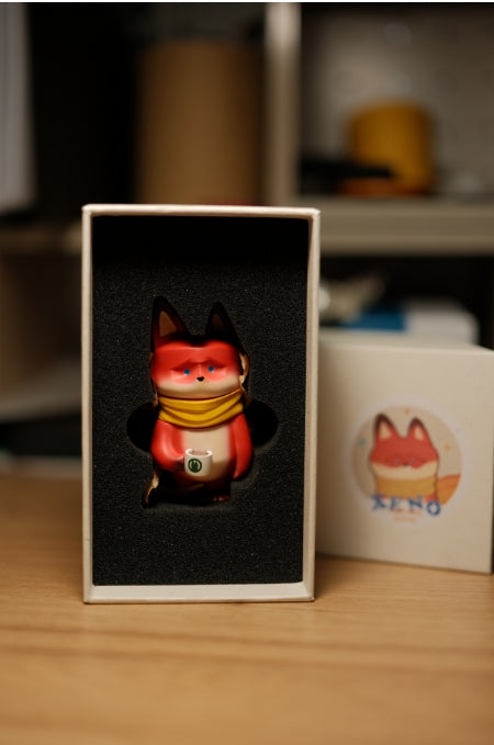 PF TOYS SERIES P-PET Mini Coffe Fox