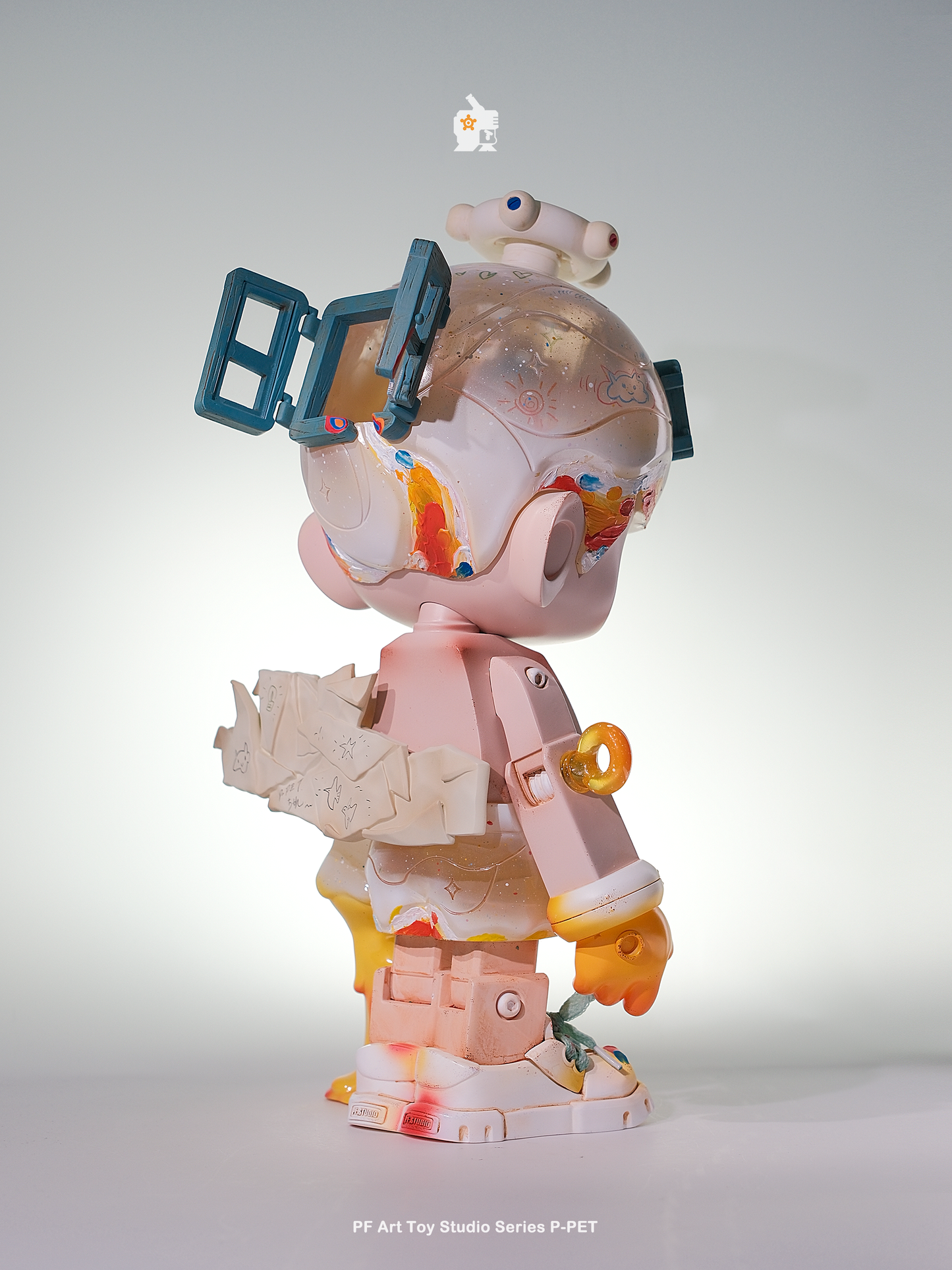 PF TOYS SERIES P-PET 5th Colorful heart /start your dream  /Art toys