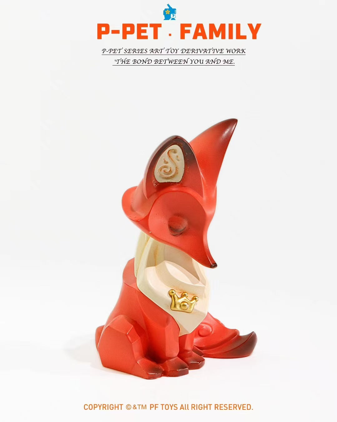 P-PET fox of the prince art toys