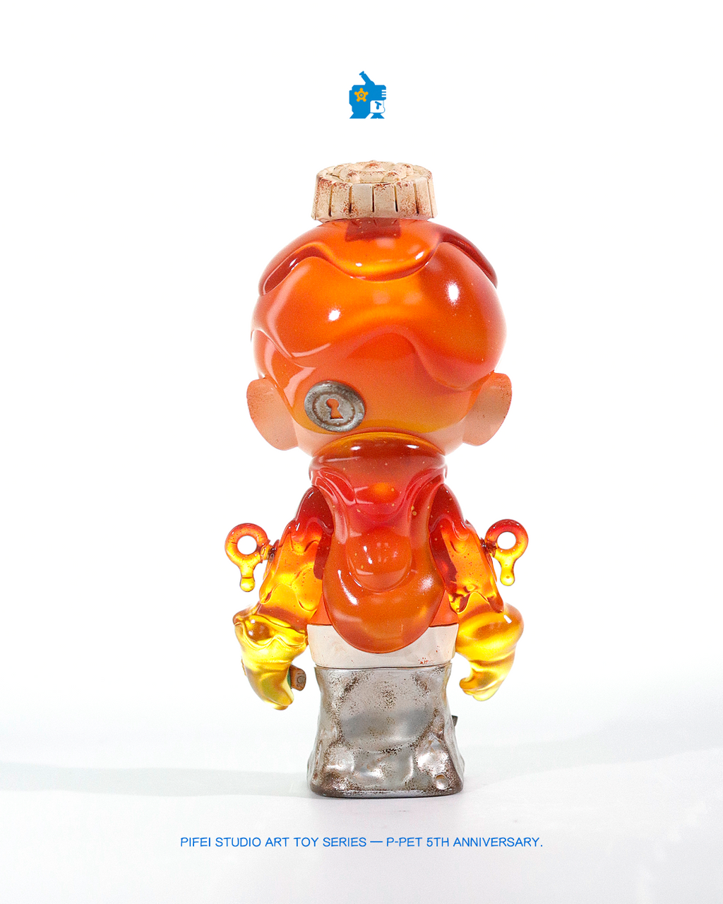 PF TOYS SERIES P-PET Colorful heart /Art toys