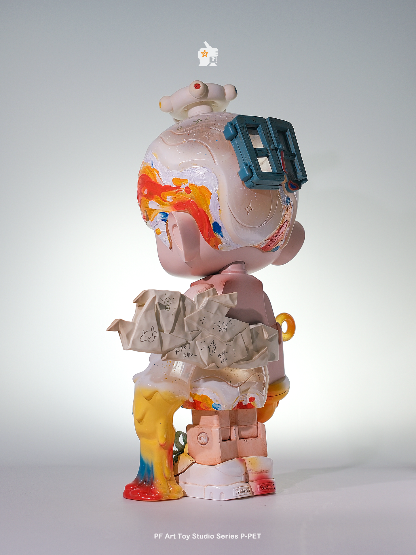 PF TOYS SERIES P-PET 5th Colorful heart /start your dream  /Art toys