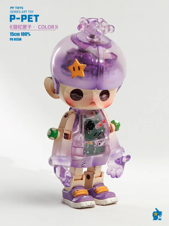 PF TOYS SERIES P-PET  Art toys Memory Box-COLOR