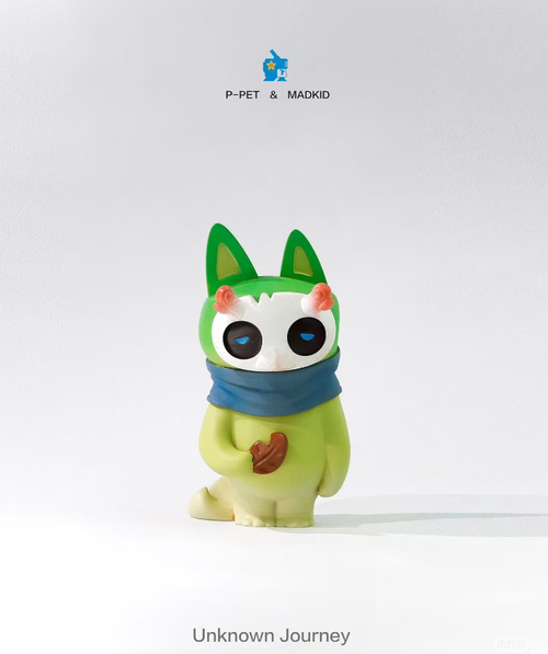 PF TOYS SERIES XENO Mini Mask Fox green – PF art toys store
